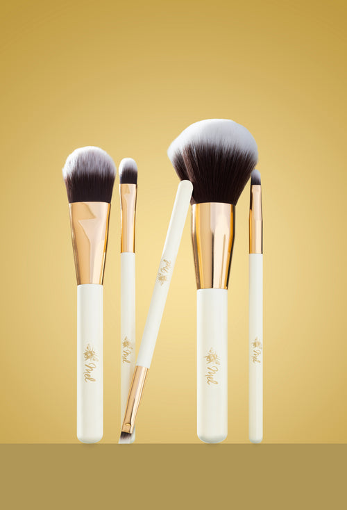 BEE-U-TIFUL - 7 PINCÉIS DE MAQUILHAGEM C/ BOLSA